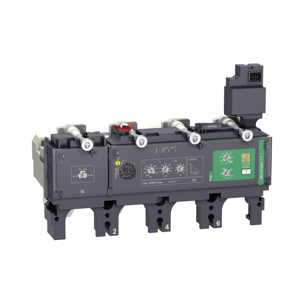 Micrologic 4.3 Vigi 4x400 kioldóegység NSX400-630 C4044V400 Schneider