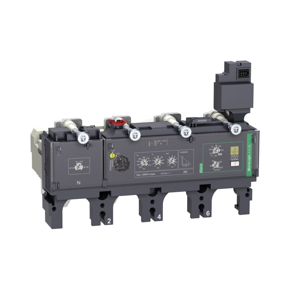 Micrologic 7.3 E AL 3x570 kioldóegység NSX630 C6337A570 Schneider