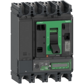   Schneider Electric ComPacT NSX (2021) - C40N47E400 - megszakító NSX400N, 50 kA 415 VAC, MicroLogic 7.3 E Vigi kioldóegység 400 A, 4P4d