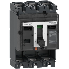 Schneider Electric ComPacT for DC (2021) - C25S3D - Alapkészülék NSX250S 100kA DC 3P 250A