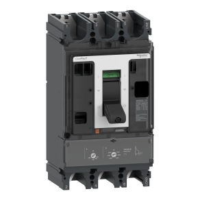Schneider Electric ComPacT NSX (2021) - C40F3TM400D - megszakító NSX400F DC, 36 kA 750 VDC, TM-DC kioldóegység, 400 A beállítás, 3P