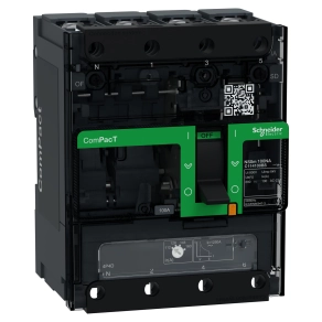 Schneider Electric ComPacT NSXm NA (2021) - C114100BS - Kapcsoló 100NA AC 4P 100A kábeles csatlakozás