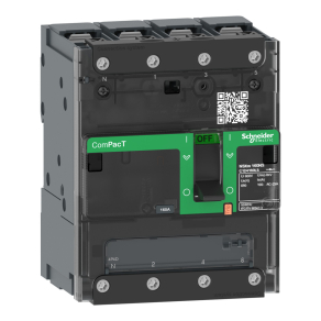   Schneider Electric ComPacT NSXm NA (2021) - C124160BS - Kapcsoló 160NA AC 4P 160A kábeles csatlakozás