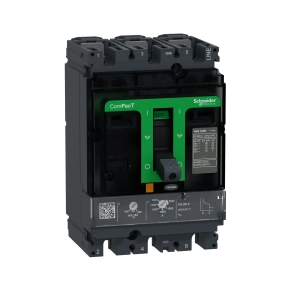 Schneider Electric ComPacT NSX (2021) - C10B3TM050 - Megszakító NSX100B, 25 kA 415 VAC, TMD kioldóegység 50 A, 3P3d
