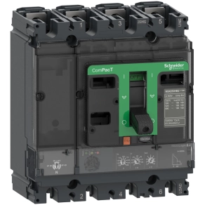   Schneider Electric ComPacT NSX (2021) - C10B42D100 - Megszakító NSX100B, 25 kA 415 VAC, MicroLogic 2.2 kioldóegység 100 A, 4P4d