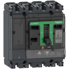 Schneider Electric ComPacT NSX (2021) - C16H6TM125 - Megszakító NSX160H, 70 kA 415 VAC, TMD kioldóegység 125 A, 4P3d