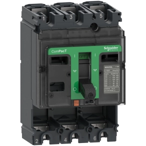   Schneider Electric ComPacT NSX (2021) - C10H3 - Megszakító alapkeret, NSX100H, 70 kA 415 VAC 50/60 Hz, 100 A, kioldóegység nélkül, 3P
