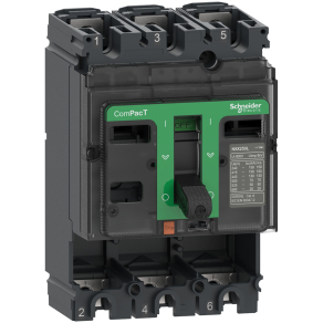   Schneider Electric ComPacT NSX (2021) - C25B3 - Megszakító alapkeret, NSX250B, 25 kA 415 VAC 50/60 Hz, 250 A, kioldóegység nélkül, 3P