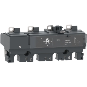 Schneider Electric ComPacT NSX (2021) - C106TM100 - Kioldóegység TM100D NSX 100/160/250 megszakítóhoz, termikus-mágneses, beállítás 100 A, 4P3d
