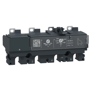 Schneider Electric ComPacT NSX (2021) - C254TM200 - Kioldóegység TM200D NSX 250 megszakítóhoz, termikus-mágneses, beállítás 200 A, 4P4d