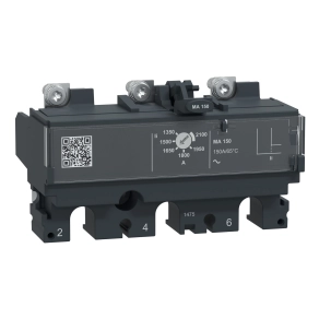 Schneider Electric ComPacT NSX (2021) - C163MA150 - Kioldóegység MA150 NSX 160/250 megszakítóhoz, magnetic, beállítás 150 A, 3P3d