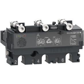 Schneider Electric ComPacT NSX (2021) - C1032M025 - Kioldóegység MicroLogic 2.2 M NSX 100/160/250 megszakítóhoz, elektronikus, beállítás 25 A, 3P3d