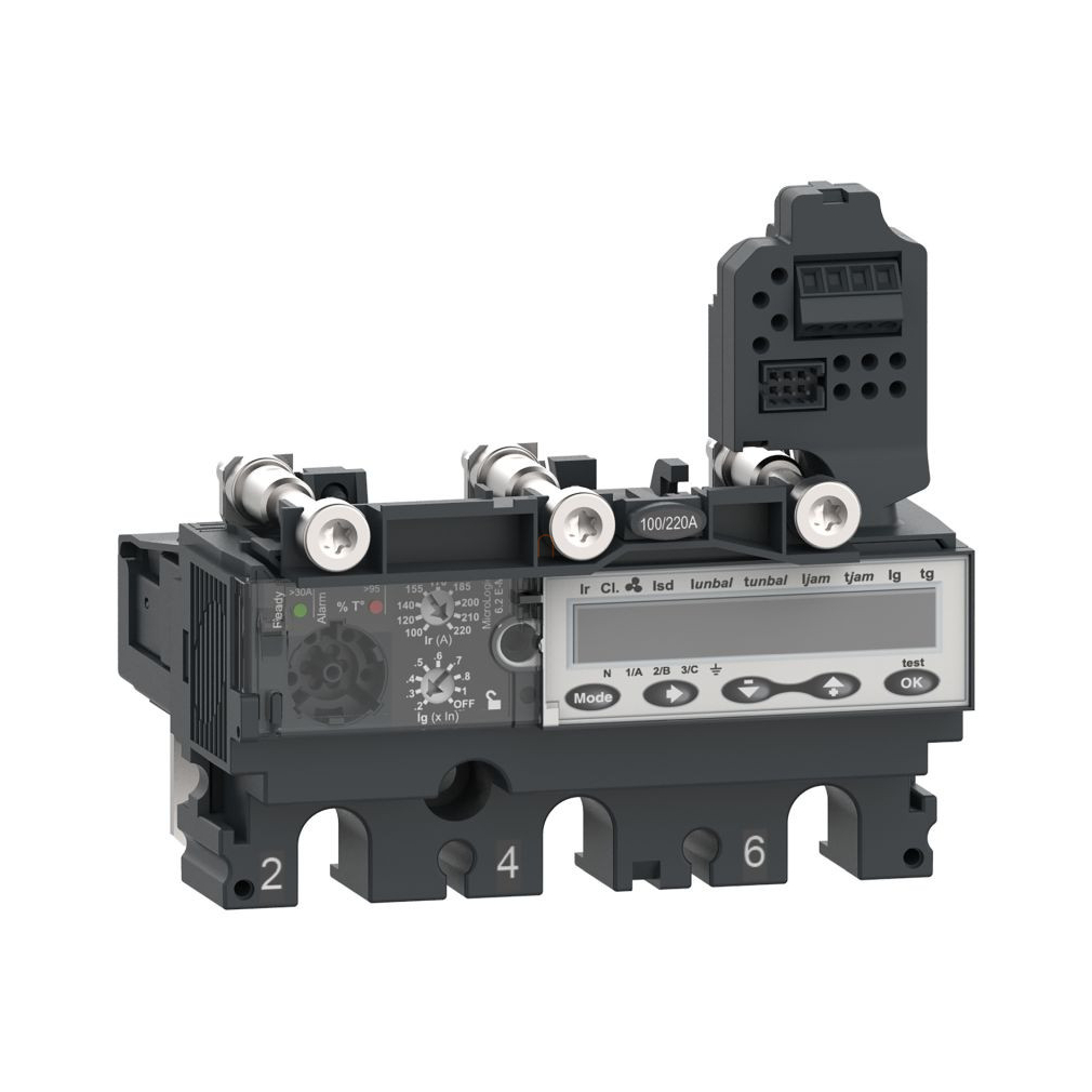 3P3D Micrologic 6.2 E-M 25A kioldó C1036M025 Schneider