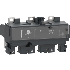   Schneider Electric ComPacT NSX (2021) - C103MG025 - Kioldóegység TM25G NSX 100 megszakítóhoz, termikus-mágneses, beállítás 25 A, 3P3d