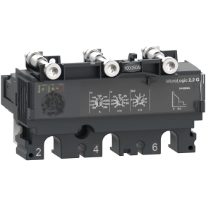 Schneider Electric ComPacT NSX (2021) - C2532G250 - Kioldóegység MicroLogic 2.2 G NSX 250 megszakítóhoz, elektronikus, beállítás 250 A, 3P3d