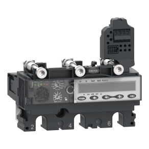 Schneider Electric ComPacT NSX (2021) - C1035Z100 - Kioldóegység MicroLogic 5.2 AZ NSX 100/160/250 megszakítóhoz, elektronikus, beállítás 100 A, 3P3d