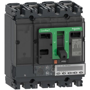   Schneider Electric ComPacT NSX (2021) - C10V46E040 - Megszakító NSX100HB1, 75 kA 690 VAC, MicroLogic 6.2 E kioldóegység 40 A, 4P4d