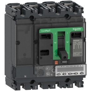   Schneider Electric ComPacT NSX (2021) - C25V36M150 - Megszakító NSX250HB1, 75 kA 690 VAC, MicroLogic 6.2 E-M kioldóegység 150 A, 3P3d