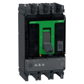 Schneider Electric ComPacT NSX (2021) - C63F32M500 - Megszakító NSX630F, 36 kA 415 VAC, MicroLogic 2.3 M kioldóegység 500 A, 3P3d