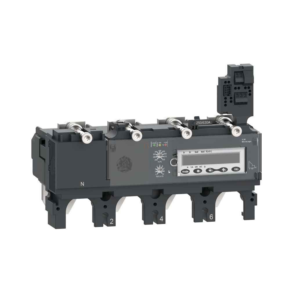 4P4D Micrologic 5.3 E 630A kioldó C6345E630 Schneider