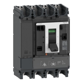   Schneider Electric ComPacT NSX (2021) - C63F4TM600D - Megszakító NSX600F DC, 36 kA 750 VDC,TM-DC kioldóegység, 600 A beállítás, 4P