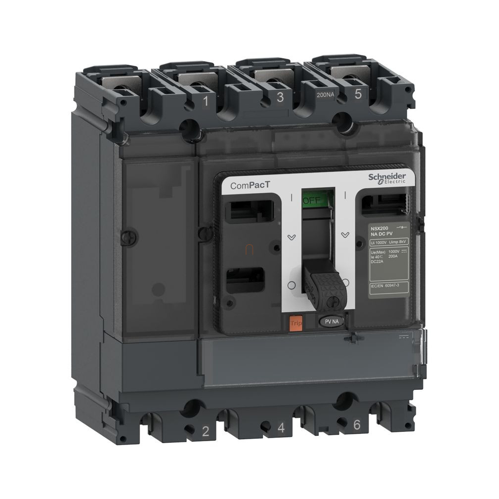 Compact NSX200 NA DC PV 4P terhelés kapcsoló C254200D1S Schneider