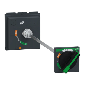   Schneider Electric ComPacT NSX (2021) - LV432603T - Hosszabbított rotációs hajtás, NSX 400/630, fekete kar, teleszkópos tengely 272 to 600 mm kocsizható készülék, IP55