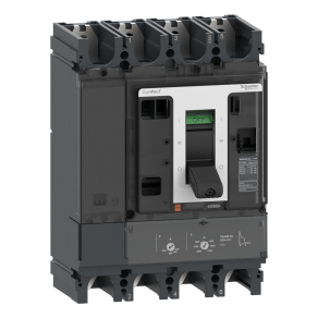   Schneider Electric ComPacT for DC (2021) - C40F4TM250D1 - Megszakító, 10kA, DC PV, 4P4D, 250A, TMD (ComPacT NSX400F)