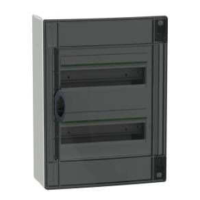   Schneider Electric PrismaSeT XS - LVSXR213 - Szekrény, füstszínű ajtó, falon kívüli, 2x13 modul, PEN