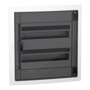   Schneider Electric PrismaSeT XS - LVSXP218 - Szekrény, füstszínű ajtó, süllyesztett, 2x18 modul, PEN