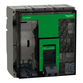   Schneider Electric ComPacT NS (2021) - C080H350FM - 800 H 3P fix kézi vezérlésű készülék mellső csatlakozás Micrologic 5.0