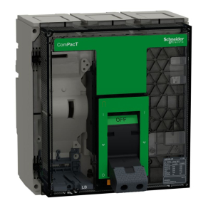   Schneider Electric ComPacT NS (2021) - C100H350FM - 1000 H 3P fix kézi vezérlésű készülék mellső csatlakozás Micrologic 5.0