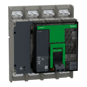   Schneider Electric ComPacT NS (2021) - C100H360FM - 1000 H 3P fix kézi vezérlésű készülék mellső csatlakozás Micrologic 6.0