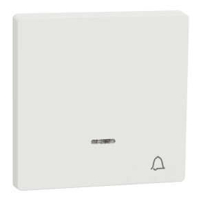 Schneider Electric Merten System Design - MTN3325-6037 - billentyű csengőjellel, fényjelzős funkciókhoz, mattfehér