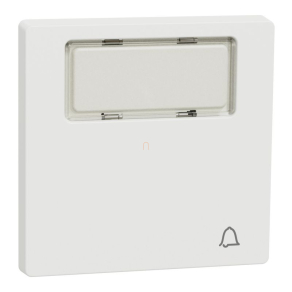   Schneider Electric Merten System Design - MTN3365-6037 - Feliratozható billentyű csengőjellel, mattfehér