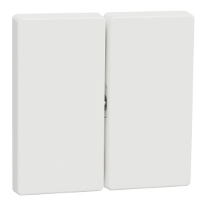 Schneider Electric Merten System Design - MTN3400-6037 - Dupla billentyű, mattfehér
