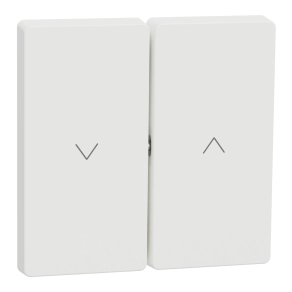 Schneider Electric Merten System Design - MTN3855-6037 - Dupla billentyű, redőnyvezérléshez, mattfehér
