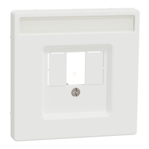   Schneider Electric Merten System Design - MTN4250-6037 - Fedlap, többfunkciós, feliratozható, mattfehér