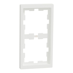   Schneider Electric Merten D-Life - MTN4020-6537 - kettes keret, mattfehér