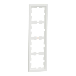   Schneider Electric Merten D-Life - MTN4040-6537 - négyes keret, mattfehér