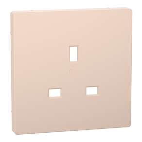   Schneider Electric Merten System Design - MTN2120-6033 - Fedlap brit csatlakozóaljzathoz, szahara