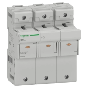 Schneider Electric Acti9 SBI - A9GSB392-olvadóbiztosítós szakaszoló 3P, 22x58mm