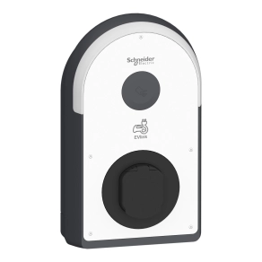 Schneider Electric EVlink Pro AC EVB3S07N4A elektromos autó töltőállomás 1*32 Amper - 7,4kW - T2S + 6mA RDC-DD védelem + 30mA Asi áramvédő kapcsoló + MNx