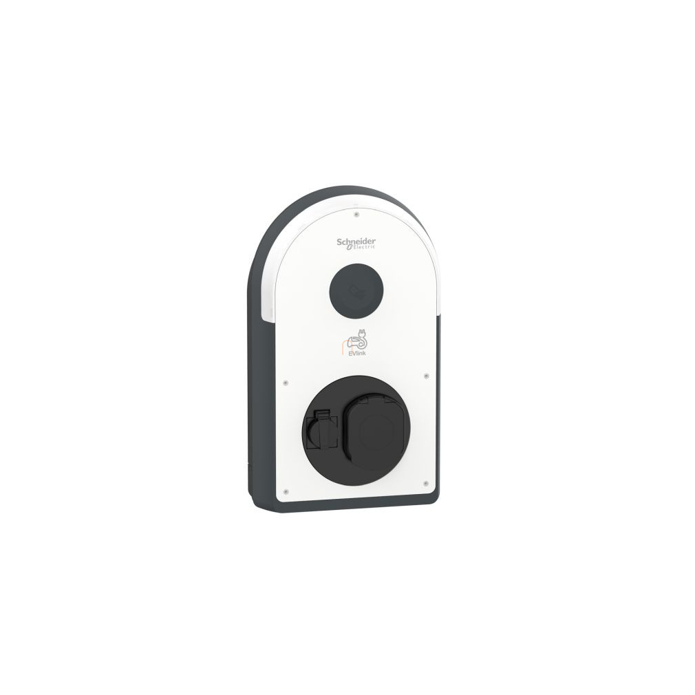 EVlink ProAC töltőállomás 1*32A - 7,4kW - T2S + 6mA RDC-DD védelem + 30mA Asi ÁVK + MNx+ TE dugalj EVB3S07N4EA Schneider