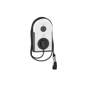 Schneider Electric EVlink Pro AC EVB3S07NCA elektromos autó töltőállomás 1*32 Amper - 7,4kW, beépített kábellel + 6mA RDC-DD védelem + 30mA Asi áramvédő kapcsoló + MNx