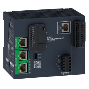   Schneider Electric Modicon M262 - TM262L01MESE8T - logikai gépvezérlő PLC, 8 I/O, 5ns/inst Opt. Ethernet