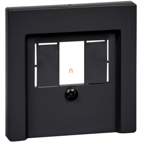   Schneider Merten Többfunkciós fedlap, System-M, antracit MTN297914