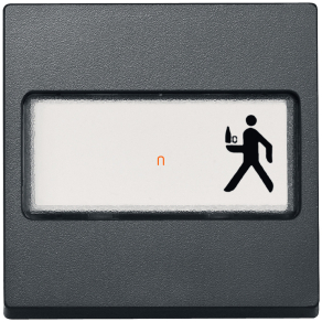   Schneider Merten feliratozható billentyű, antracit (System-M)