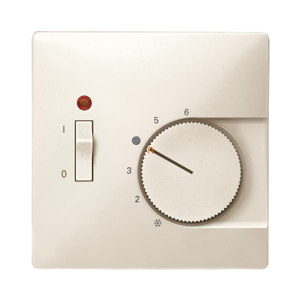Merten Fedlap kapcsolós termosztátokhoz, System-D, krém MTN539744 Schneider