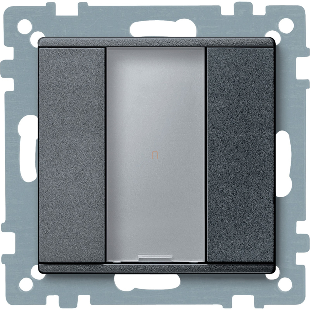 Merten-KNX 1-es nyomógomb , SystemM, antracit MTN627514 Schneider